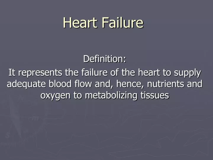 heart failure