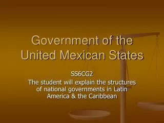 Government of the United Mexican States