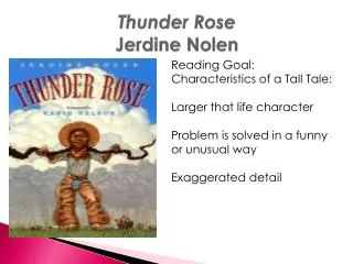 Thunder Rose Jerdine Nolen
