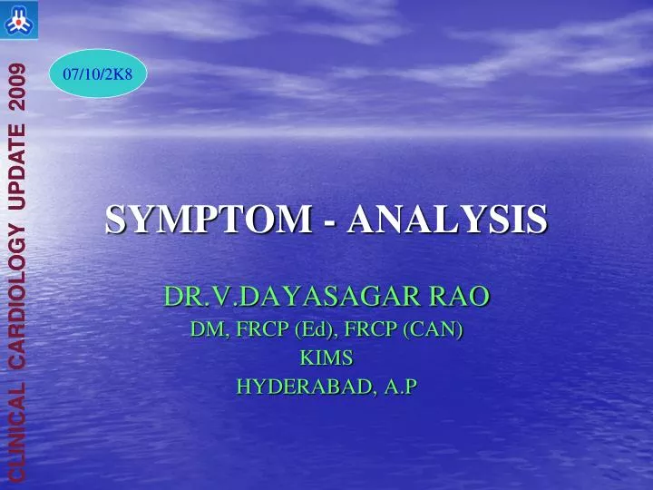symptom analysis