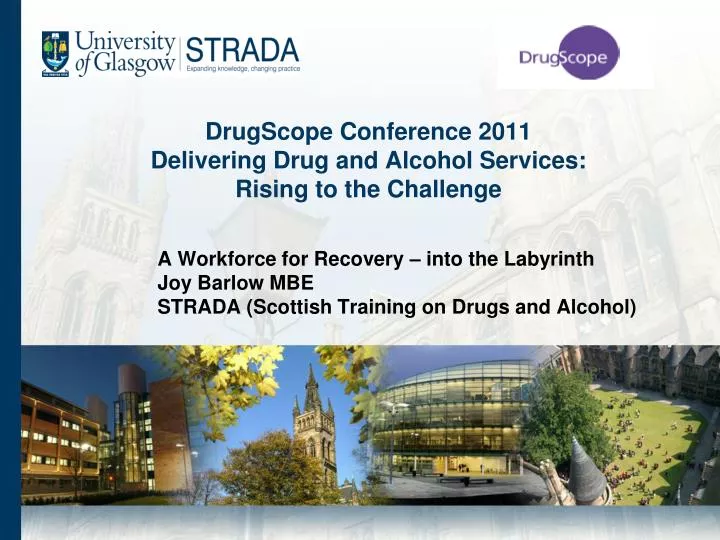 drugscope conference 2011 delivering drug and alcohol services rising to the challenge