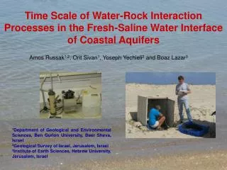 Time Scale of Water-Rock Interaction Processes in the Fresh-Saline Water Interface of Coastal Aquifers