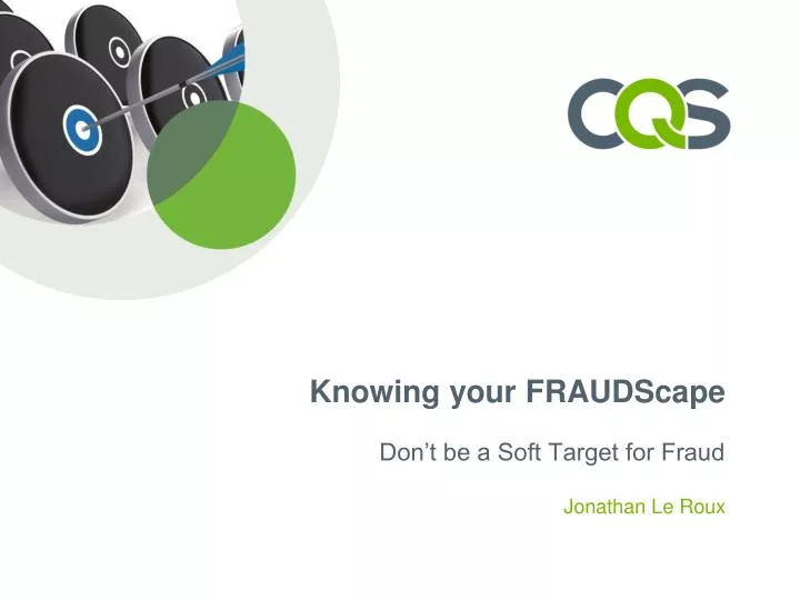 knowing your fraudscape