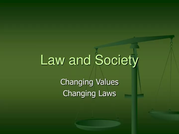 law and society