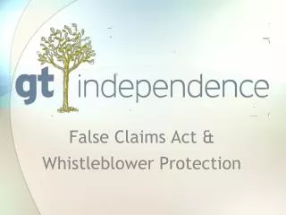 False Claims Act &amp; Whistleblower Protection