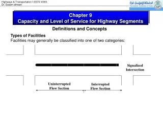 Chapter 9 Capacity and Level of Service for Highway Segments