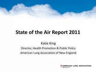 State of the Air Report 2011