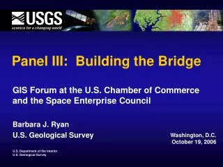 Panel III: Building the Bridge
