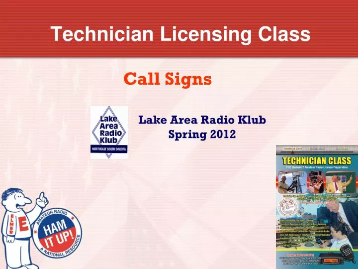 technician licensing class