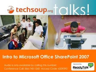 Intro to Microsoft Office SharePoint 2007