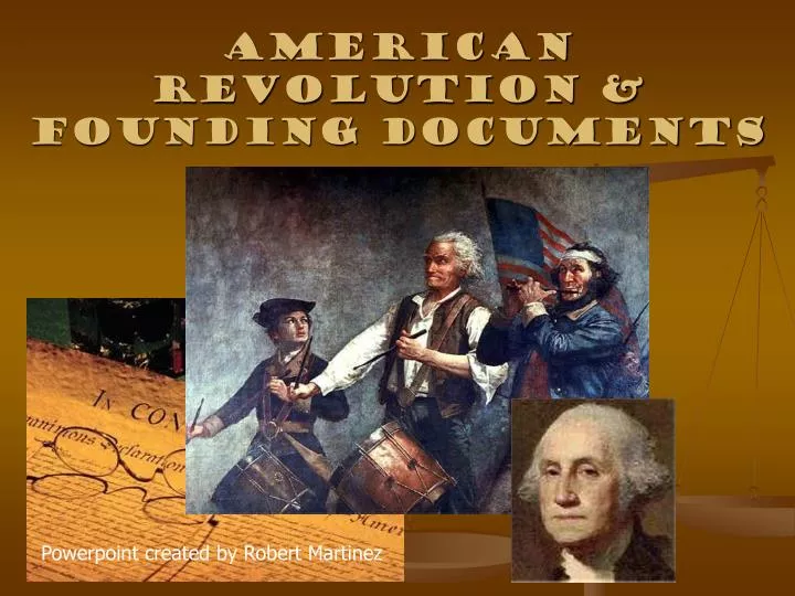 american revolution founding documents
