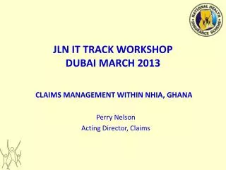 JLN IT TRACK WORKSHOP DUBAI MARCH 2013