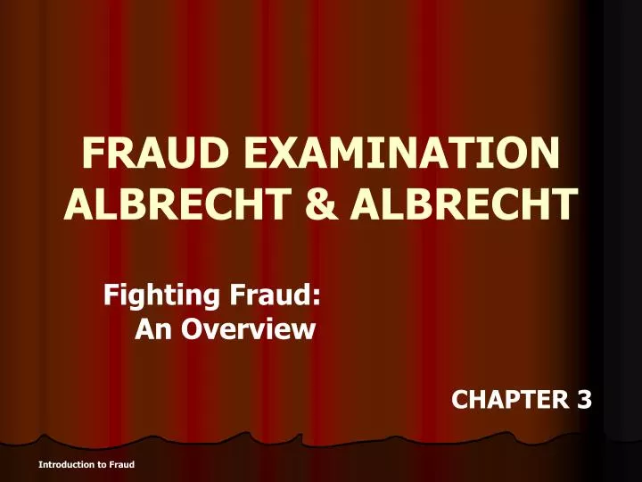 fraud examination albrecht albrecht