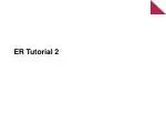 ER Tutorial 2 - slide 1