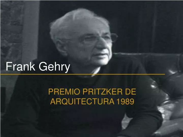 frank gehry