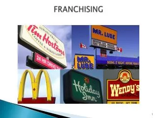 franchising