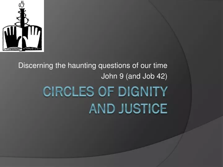 discerning the haunting questions of our time john 9 and job 42