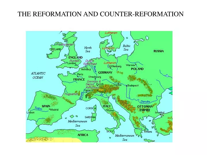 protestant reformation map