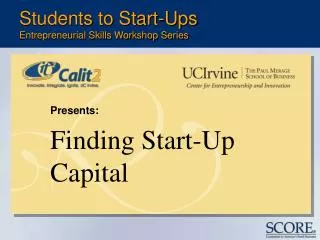 Students to Start-Ups Entrepreneurial Skills Workshop Series