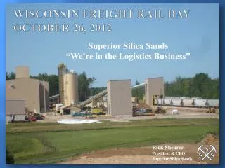 WISCONSIN FREIGHT RAIL DAY OCTOBER 26, 2012
