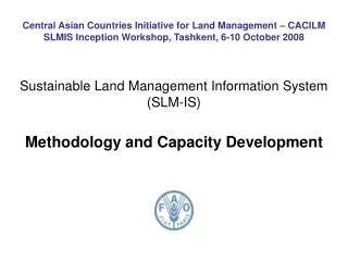 Methodology and Capacity Development