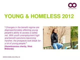 YOUNG &amp; HOMELESS 2012