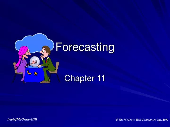 forecasting