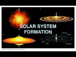 SOLAR SYSTEM FORMATION