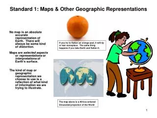Standard 1: Maps &amp; Other Geographic Representations