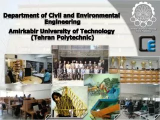 Department of Civil and Environmental Engineering Amirkabir University of Technology (Tehran Polytechnic)