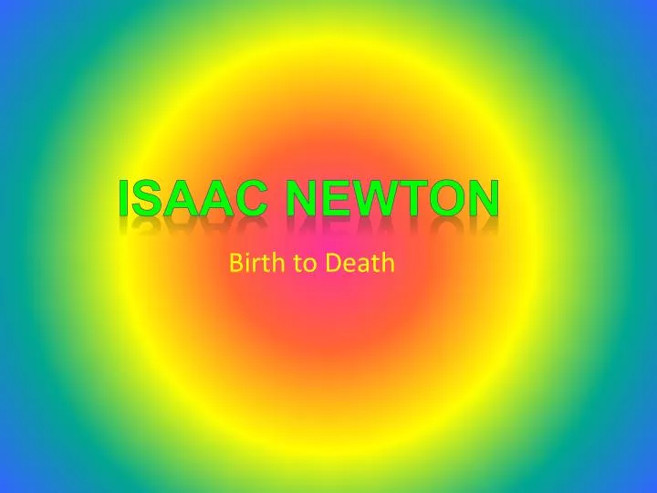 birth to death