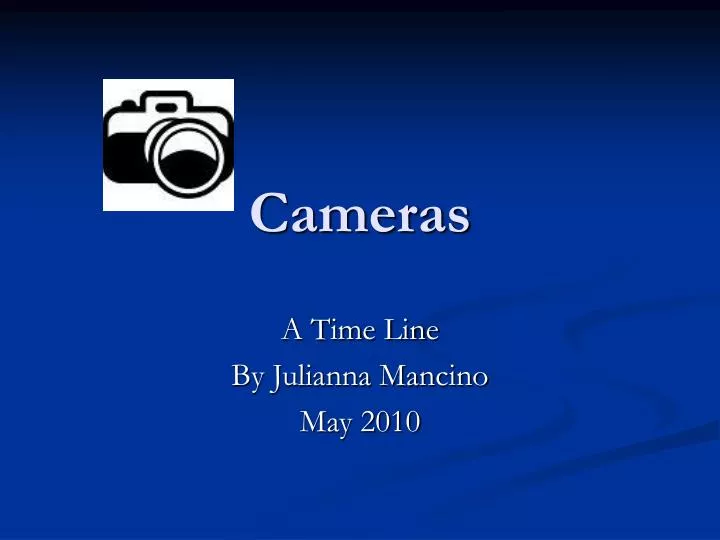 cameras