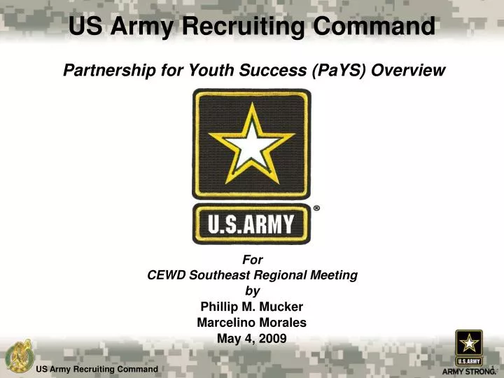us army recruiting command