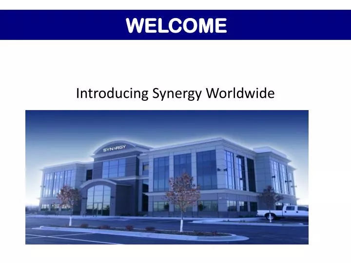 introducing synergy worldwide