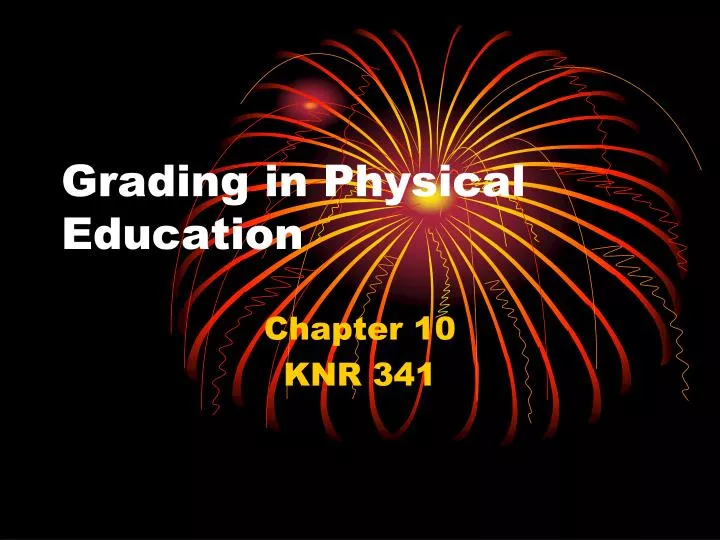 grading in physical education