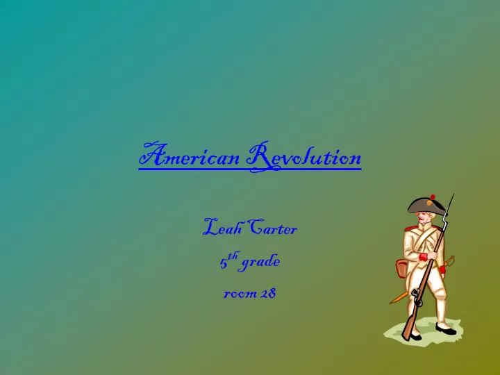 american revolution