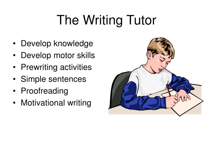the writing tutor
