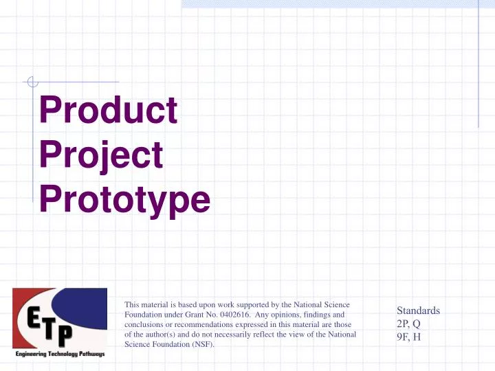 product project prototype