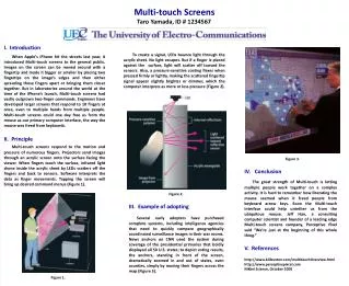 Multi-touch Screens