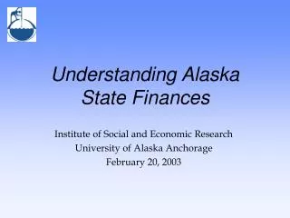 Understanding Alaska State Finances