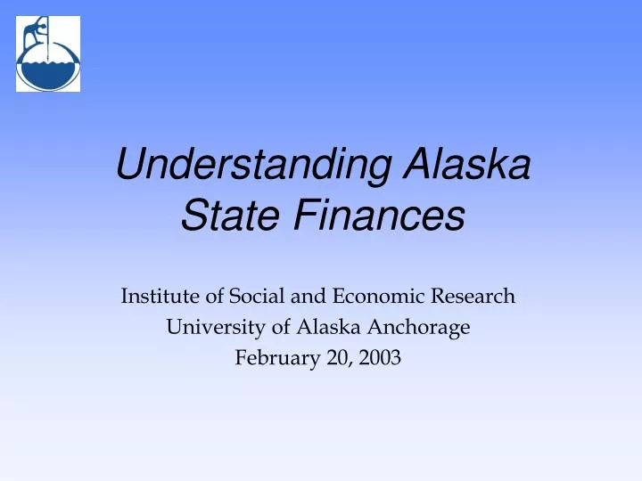 understanding alaska state finances