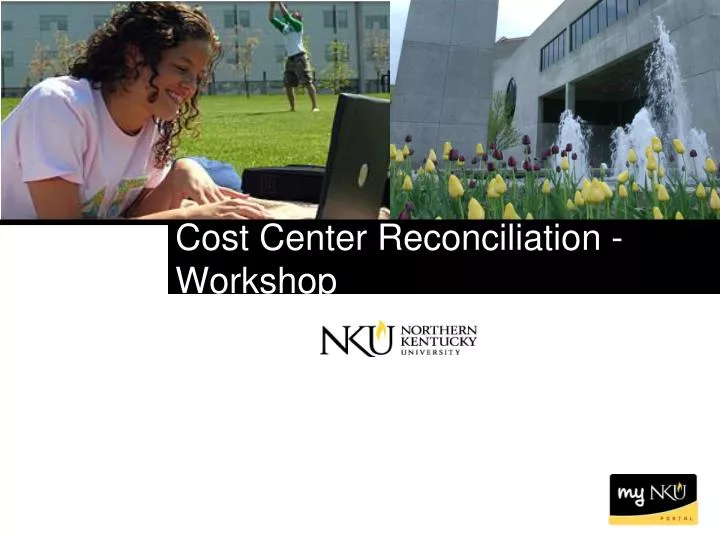cost center reconciliation workshop