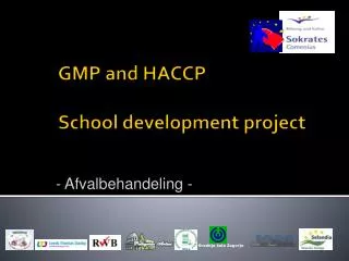 GMP and HACCP School development project