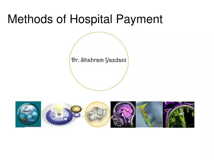 methods of hospital payment