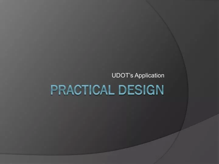 udot s application