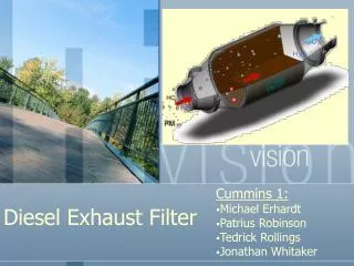 Diesel Exhaust Filter