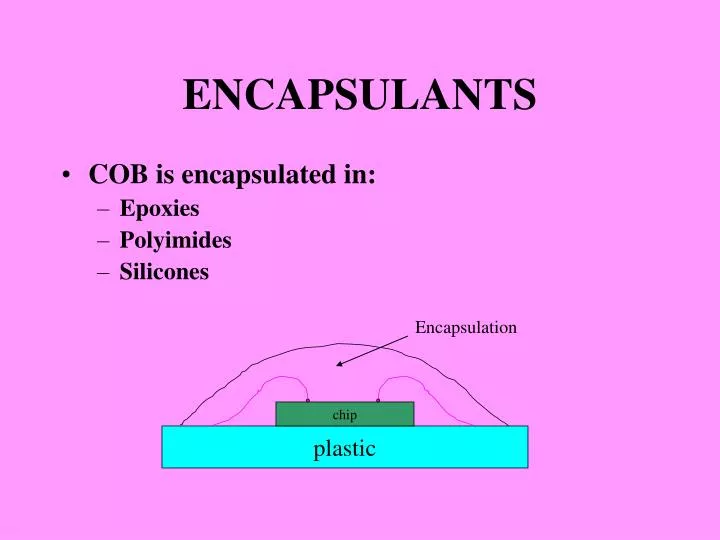 encapsulants