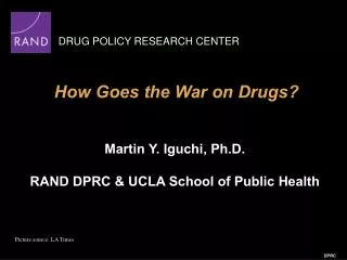 How Goes the War on Drugs?