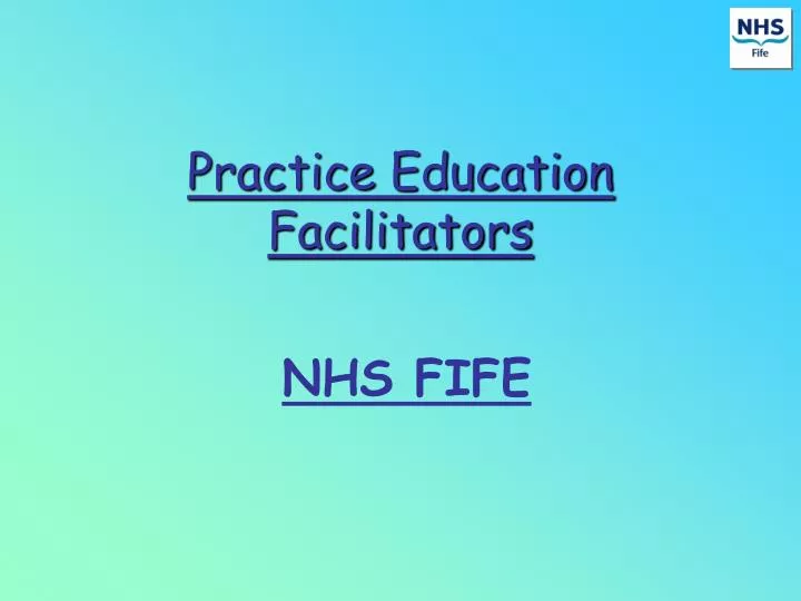 practice education facilitators