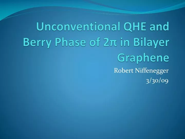unconventional qhe and berry phase of 2 in bilayer graphene